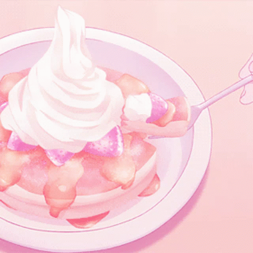 Strawberry Pancake GIF - Strawberry Pancake Anime GIFs