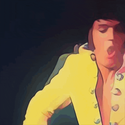 a cartoon drawing of a person wearing a yellow coat