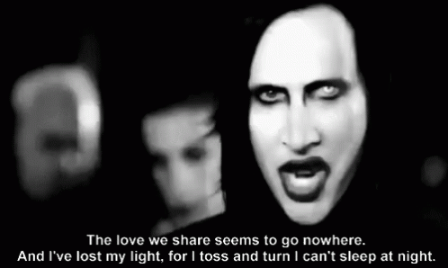 Marilyn Manson Love GIF - Marilyn Manson Love GIFs