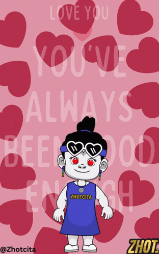 a poster that says " love you always been good " on it