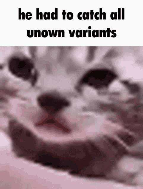 Unown Meme GIF - Unown Meme Caption GIFs