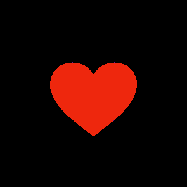 a yellow heart is floating in the air on a black background