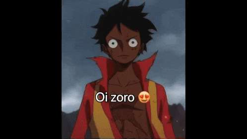 luffy 's a cartoon character with a huge smile on his face