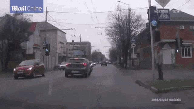 Car Pedestrian GIF - Car Pedestrian Smacked GIFs