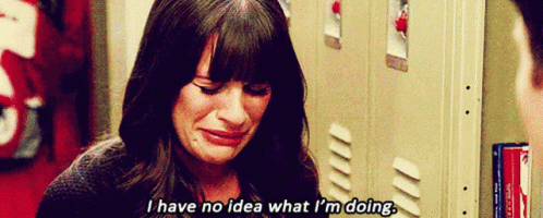 Glee Rachel Berry GIF - Glee Rachel Berry I Have No Idea What Im Doing GIFs