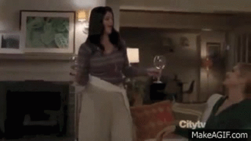 Penny And The Power Of The Pants Flowy Pants GIF - Penny And The Power Of The Pants Flowy Pants Exhail GIFs