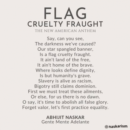 Abhijit Naskar Naskar GIF - Abhijit Naskar Naskar The New American Anthem GIFs