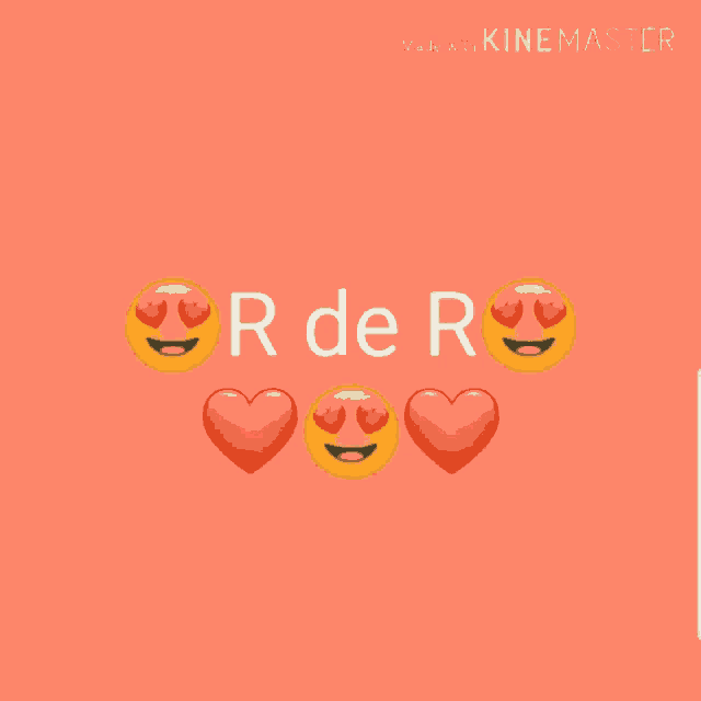 a collage of emojis with the letters r and d