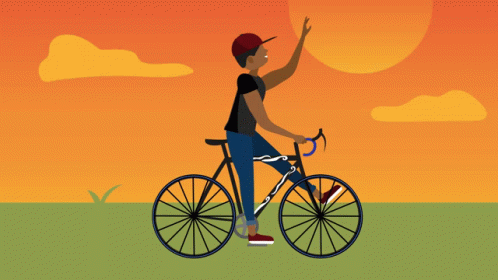 Bike Bicycle GIF - Bike Bicycle Animation GIFs