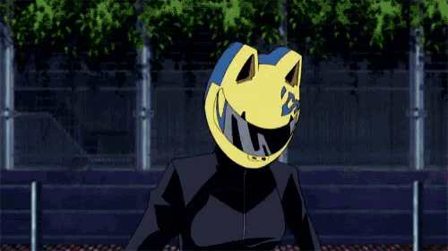 Durarara Celty Kick GIF