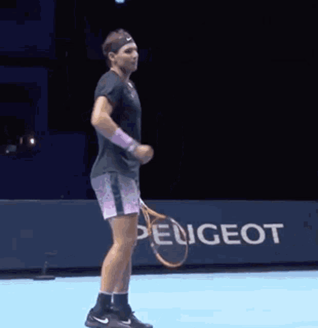 Rafael Nadal Tennis GIF - Rafael Nadal Tennis Hand On Hip GIFs