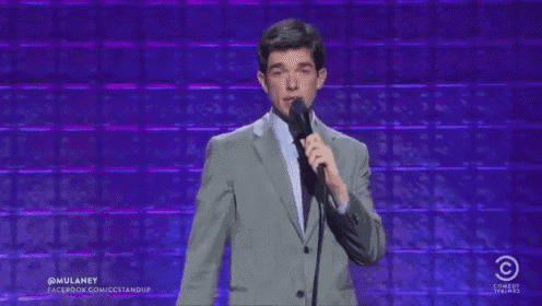 New In Town GIF - John Mulaney Comedy Microphone GIFs