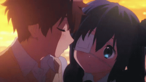 Anime Kissing GIFs