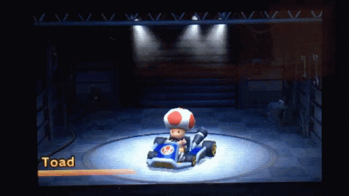 Toad Mario Kart GIF - Toad Mario Kart Mario Kart7 GIFs