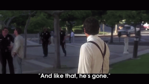 The Greatest Trick Ever Pulled. GIF - He Usual Suspects Kevin Spacy Hes Gone GIFs