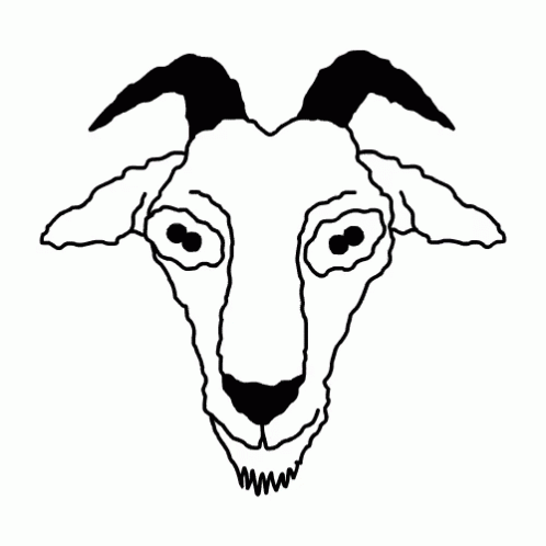 Animated Goat GIF - Animated Goat Blink GIFs