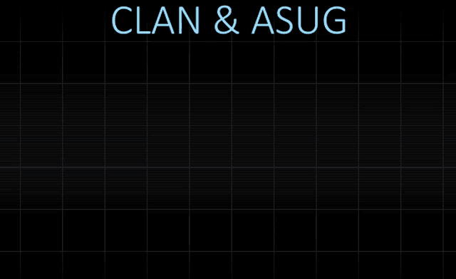 a poster for clan & asug shows a heartbeat