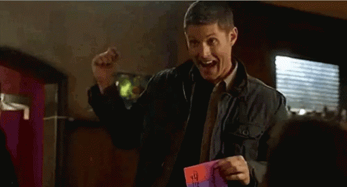 Dean Supernatural GIF - Dean Supernatural Excited GIFs