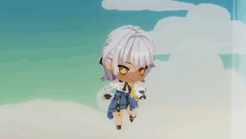 Carole Peppers Double Jump GIF - Carole Peppers Double Jump Homu World Tour GIFs