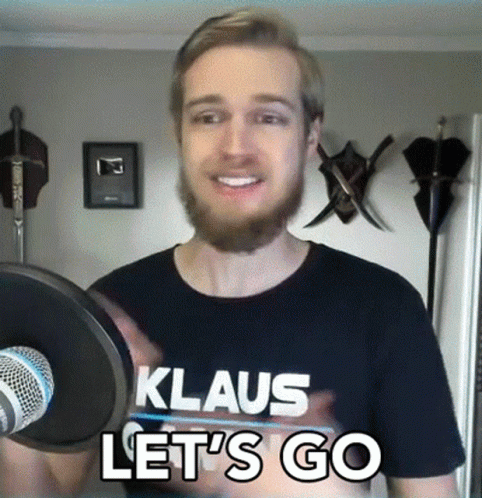 Lets Go Klaus GIF - Lets Go Klaus Lets Do It GIFs