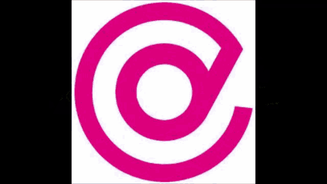 a pink circle with the letter d in the center