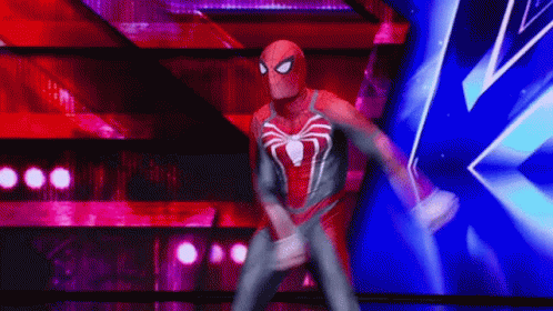Spiderman Happy Dance GIF - Spiderman Happy Dance Dance Moves GIFs