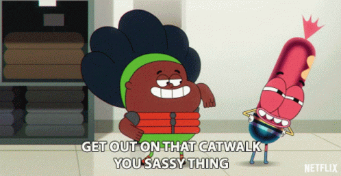 Get Out On That Catwalk You Sassy Thing GIF - Get Out On That Catwalk You Sassy Thing You Go Girl GIFs