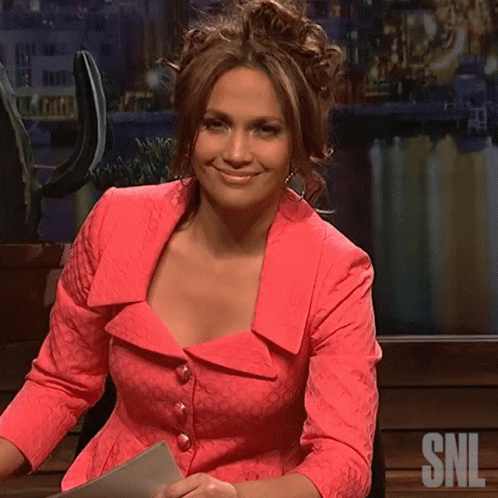 Head Nod Jennifer Lopez GIF - Head Nod Jennifer Lopez Saturday Night Live GIFs