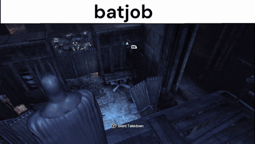 a screenshot of a video game that says batjob on the top