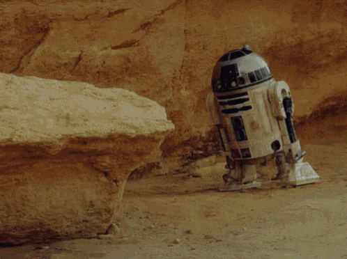 Star Wars R2d2 GIF - Star Wars R2D2 Fall - Discover & Share GIFs