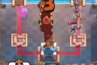 a screenshot of a video game with the number 3 on the bottom