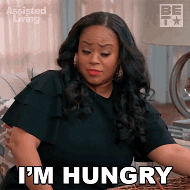 Im Hungry Leah GIF - Im Hungry Leah Assisted Living GIFs