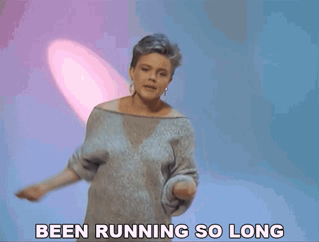 Been Running So Long The Go Gos GIF - Been Running So Long The Go Gos Head Over Heels GIFs