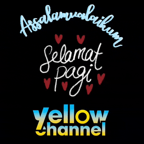 a black background with a yellow channel logo