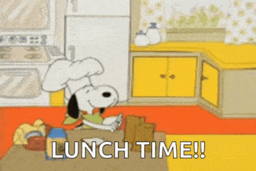 Snoopy Lunch GIF - Snoopy Lunch Food To Go GIFs