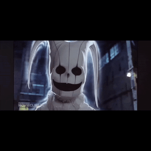 a movie clip from a movie called the bunny