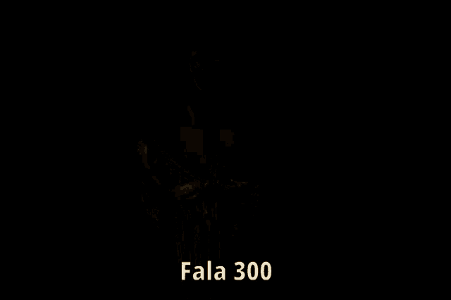 a poster of the punisher with the words fala 300 below it