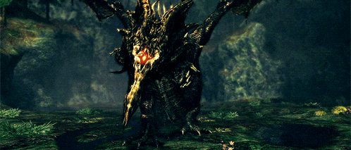 a computer generated image of a dragon with smoke coming out of it 's mouth