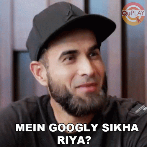 Mein Googly Sikha Riya Imran Tahir GIF - Mein Googly Sikha Riya Imran Tahir Quick Heal Bhajji Blast With Csk GIFs