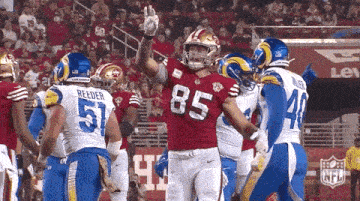 George Kittle First Down GIF - George Kittle First Down 49ers GIFs