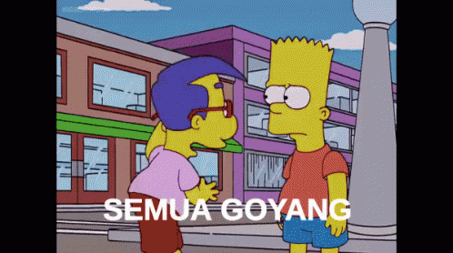 Semua Ayo Goyang GIF - The Simpsons Bart Simpson Milhouse Van Houten GIFs
