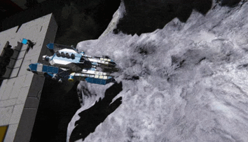 Spaceship Crash GIF - Spaceship Ship Crash GIFs