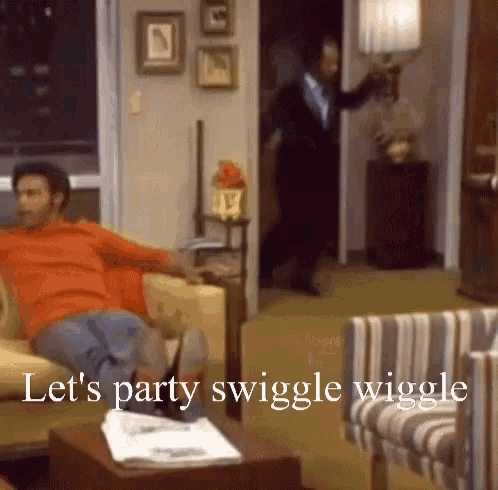 George Jefferson Lets Party GIF - George Jefferson Lets Party Swiggle Wiggle GIFs