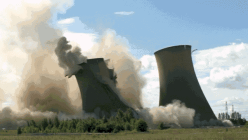 Slow Down Steam Stacks  GIF - Slo Mo Slow Motion Deconstruction GIFs
