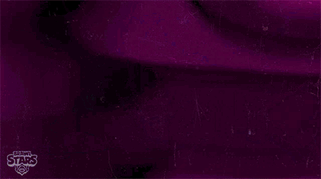 a close up of a person 's face with a purple background .