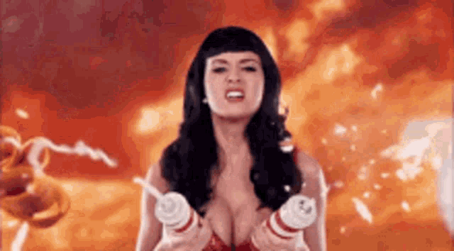 Whipped Cream Katy Perry GIF - Whipped Cream Katy Perry Yeah GIFs