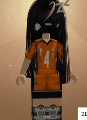 a girl with long black hair is wearing an orange number 4 jersey