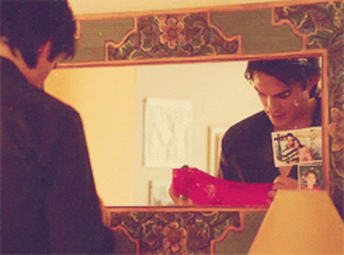 Bloopers Damon Being Silly GIF - Bloopers Damon Being Silly Damon Salvatore GIFs