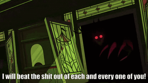 Hazbin Hotel Alastor GIF - Hazbin Hotel Alastor I Will Beat The Shit Out Of Each And Every One Of You GIFs