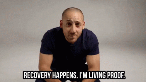 Recovery Happens. I'M Living Proof. GIF - Recovery Recovery Happens Living Proof GIFs